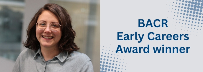 2026 BACR Early Careers Award winner 2026 BACR Early Careers Award winner